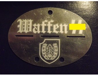 Dog tag germany aluminum 12th SS Panzer Division Hitlerjugend