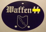 Dog tag germany aluminum 20th Waffen Grenadier Division of the SS (1st Estonian)