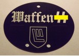 Dog tag germany aluminum 15th Waffen Grenadier Division of the SS (1st Latvian)