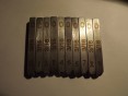 9 Piece Steel Number Numeral Thale