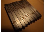 9 Piece Steel Number Numeral Punch Set 3 mm