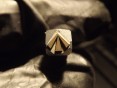 Arrow stamp in a triangle Mosin