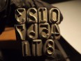 9 Piece Steel Number Numeral Punch Set jaguar e-type vin number