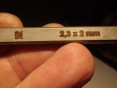 Stempel WaA280 2 mm