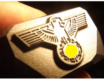 Stamp Punch the eagle of the 3rd Reich