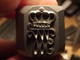  Stamp Crown letter W gothic Mosin K98 P08 P38 Punch